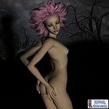 Wet 3d toon pussy