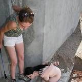 Video pee footjob
