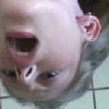 Girl sucking hard